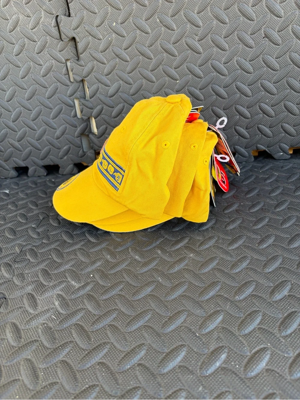 América  Aguilas Yellow Cotton Baseball Cap with Team Crest Unixes